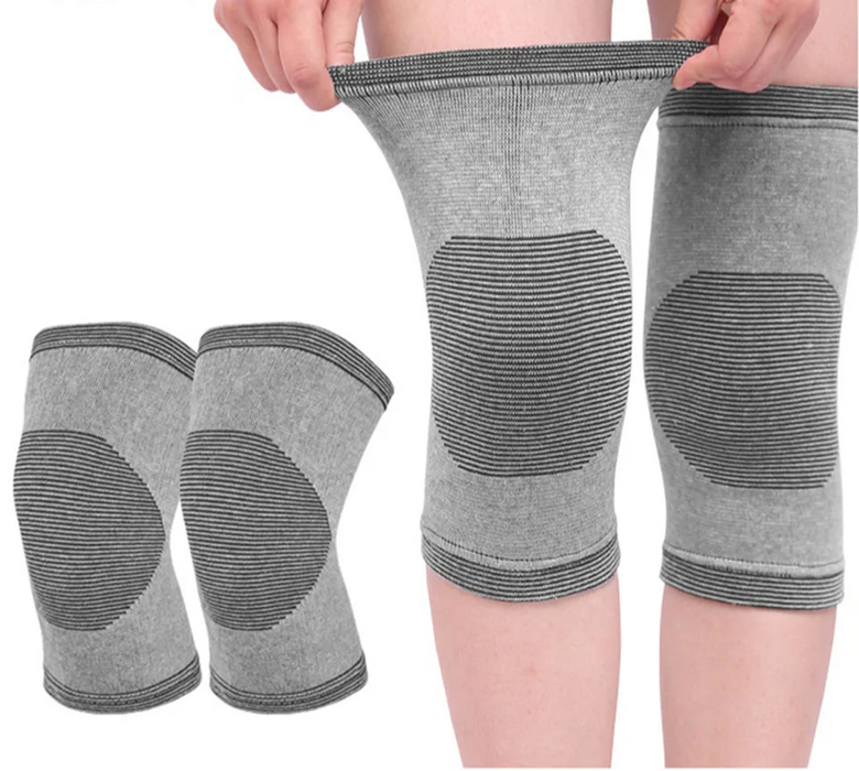 Pair of Knee Support Brace For Arthritis & Injuries Elasticated Bandage Sleeve