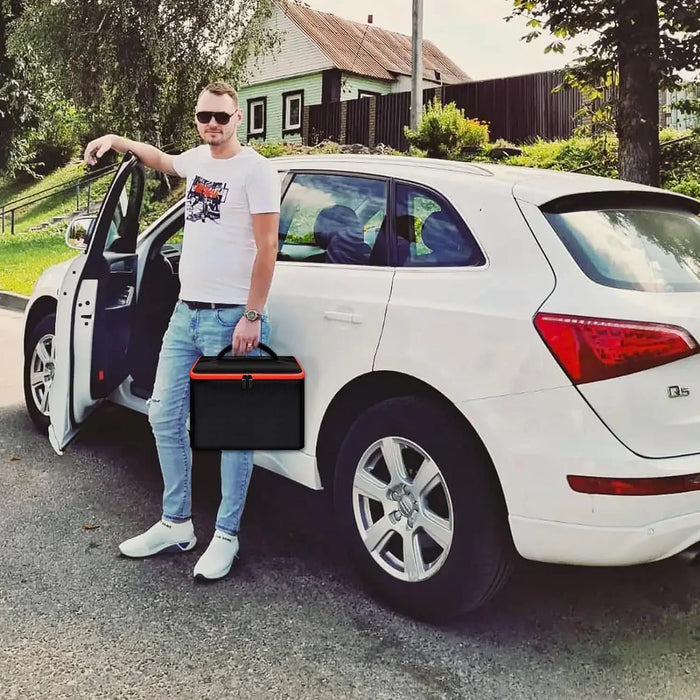 Craftsman V20 Tire Inflator Bag Portable Storage Case For Cmce520B Air Compressor Organizer Holder