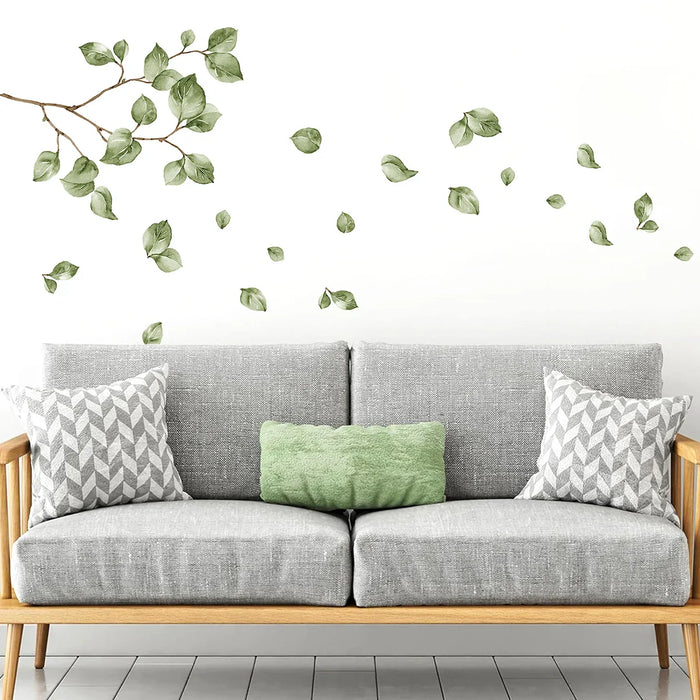Watercolour Tree Branches Wall Stickers For Home Decor