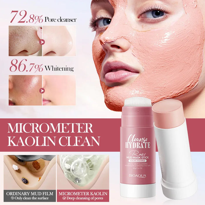 Rose Turmeric Solid Face Mask Stick Moisturizing & Brightening