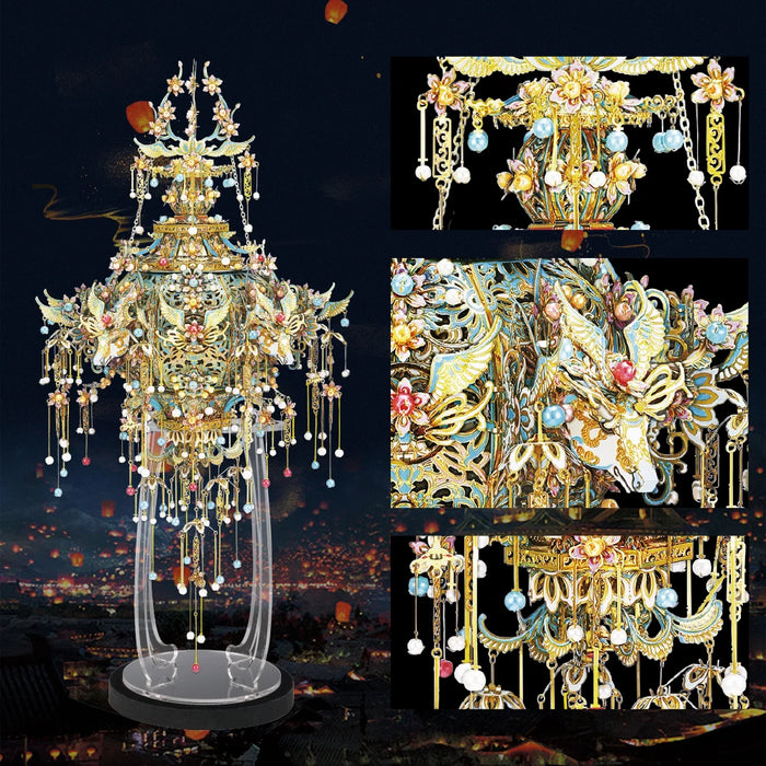 Diy 3D Metal Puzzle Set For Brain Teaser Fun