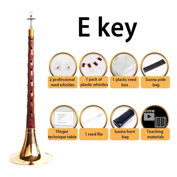 Handmade Suona Set For Traditional Wind Practice