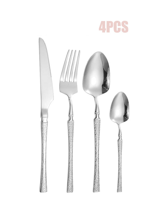 4 / 16 / 32 Piece Stainless Steel Tableware Set For Parties And Restaurants