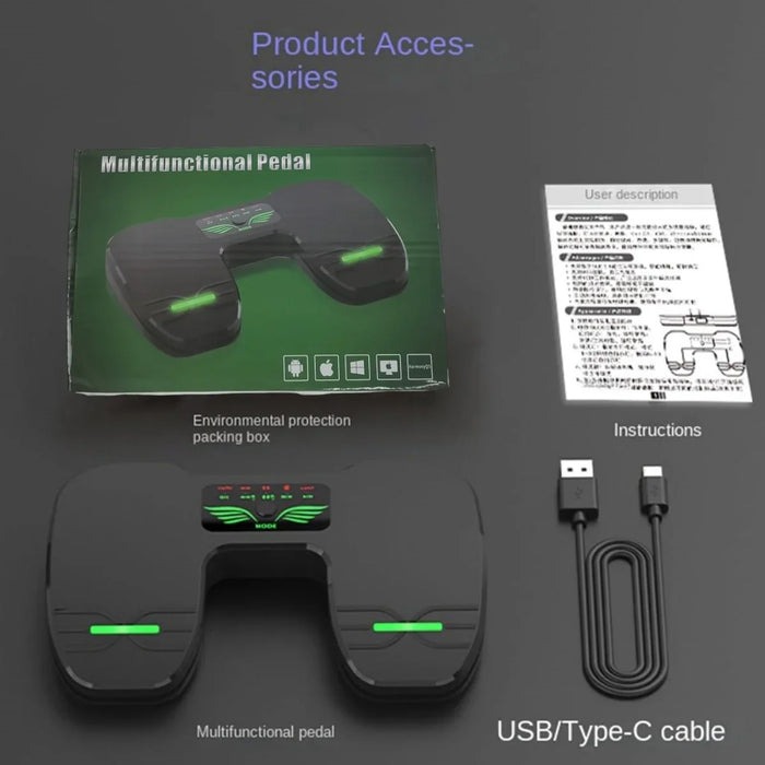 Portable Wireless Music Page Turner For Tablets & Smartphones