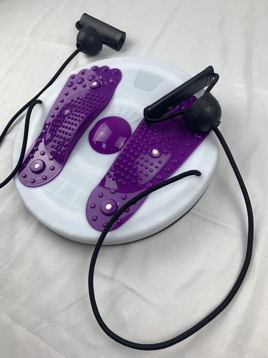 Portable Waist Twisting Disc With Foot Massage