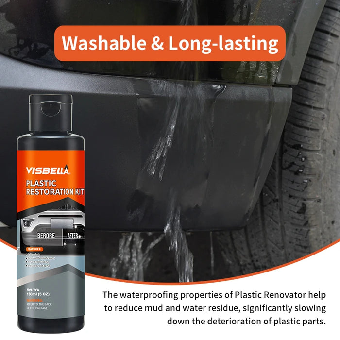 Car Plastic Restorer Coating Gloss Shine Seal