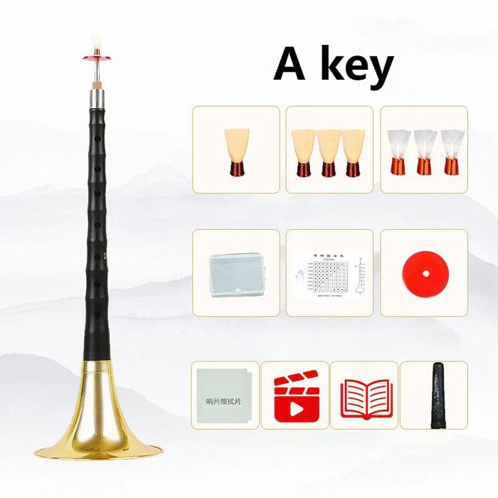 Traditional Ebony Suona Set For Children