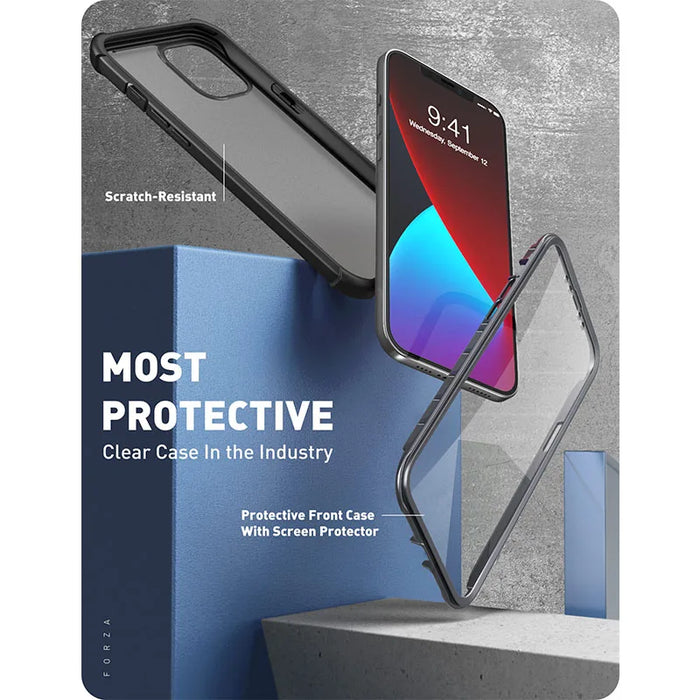 For Iphone 12 Mini 5.4 Inch 2020 Full Body Protection Dual Layer Case With Built-In Screen Protector