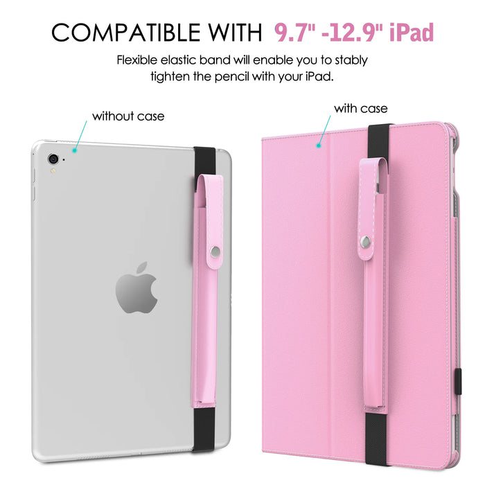 For Apple Pencil Pro / 1St / 2Nd Gen / Usb-C Pu Leather Ipad Pencil Sleeve Pouch