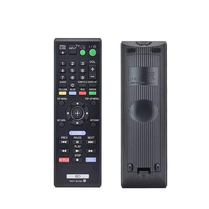 For Sony Blu-Ray Dvd Player Bdp-Bx59 Bdp-S1100 Bdp-Bx310 Bdp-Bx510 Bdp-S580 Rmt-B119A Replace Remote Control