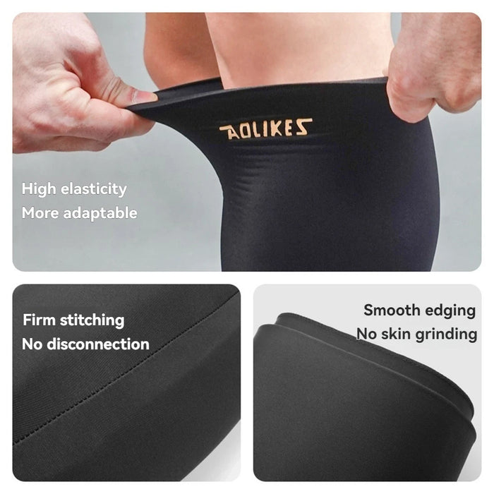 Calf Compression Sleeve For Hot / Cold Therapy Post Workout Recovery 360° Coverage