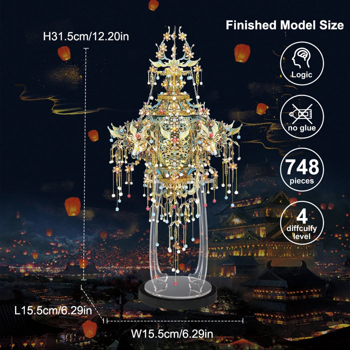 Diy 3D Metal Puzzle Set For Brain Teaser Fun