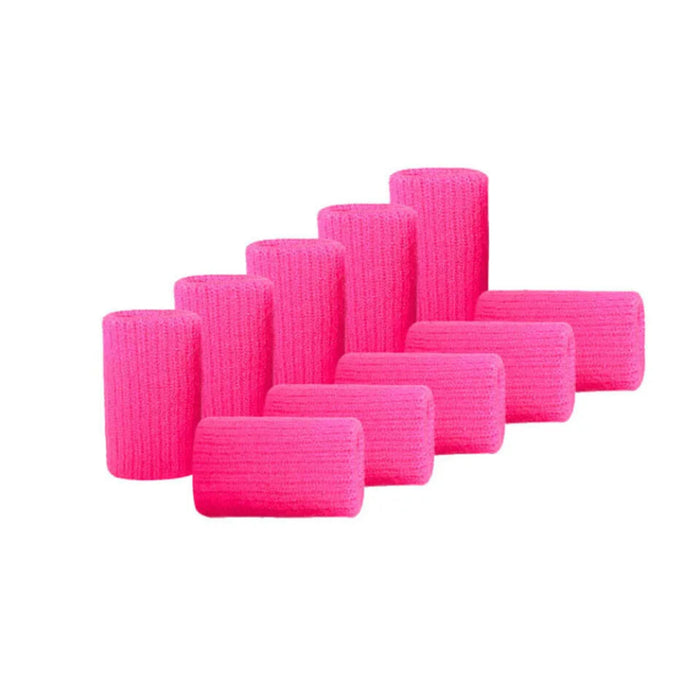 10Pcs Elastic Finger Sleeves For Basketball Volleyball Badminton Sports Safety Thumb Brace