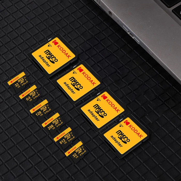 Kodak 128gb / 256gb Microsd Card With Card Reader Class10 U3 100mb/s 4k Hd