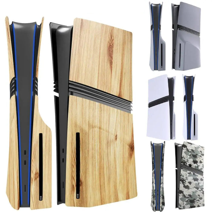 For Ps5 Pro Disc / Digital Edition Plates Console Shell Panels Faceplate Anti-Scratch Plastic Hard Shell Face Plate For Ps5 Pro