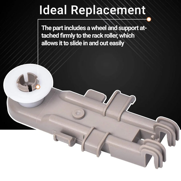 4 Pack 8268743 Dishwasher Upper Rack Wheel For Whirlpool Kenmore Kitchenaid Dishwashers Wp8268743 Wp8268743Vp Ap6012252