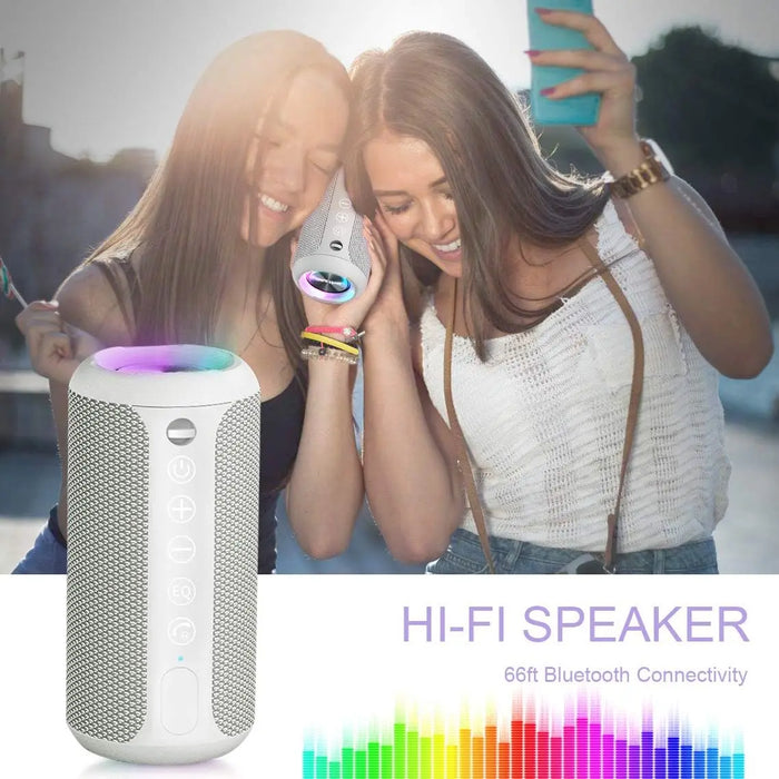 Portable Bluetooth Speaker With Enhanced Bass 30H Playtime