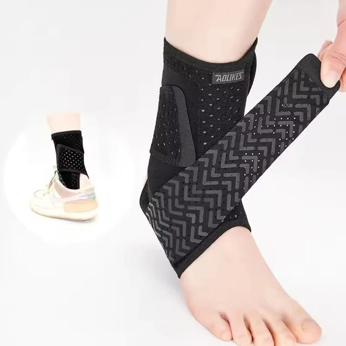 Adjustable Ankle Wrap For Pain Relief Achilles Tendon Plantar Fasciitis Sprains Strains