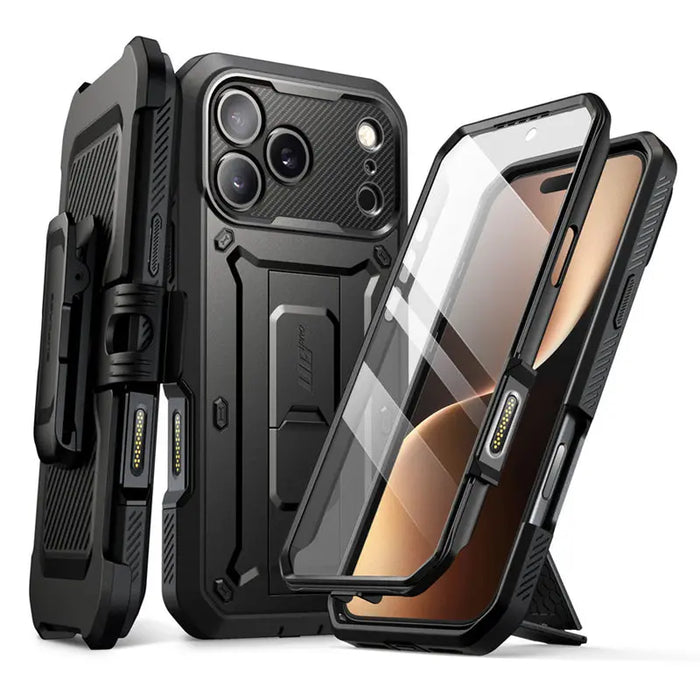 For Iphone 17 Pro Max 6.9 Inch 2025 Ub Pro Full-Body Heavy Duty Rugged Phone Case With Built-In Screen Protector