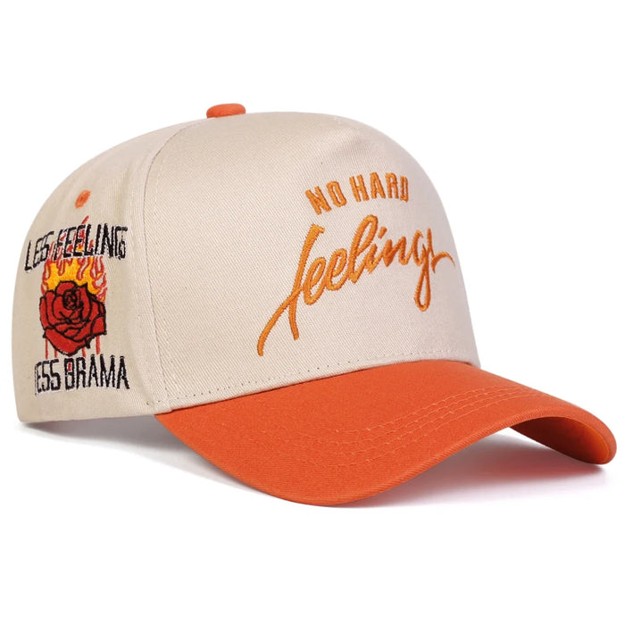 Adjustable Unisex Rose Baseball Cap For Spring / Autumn Sun Protection