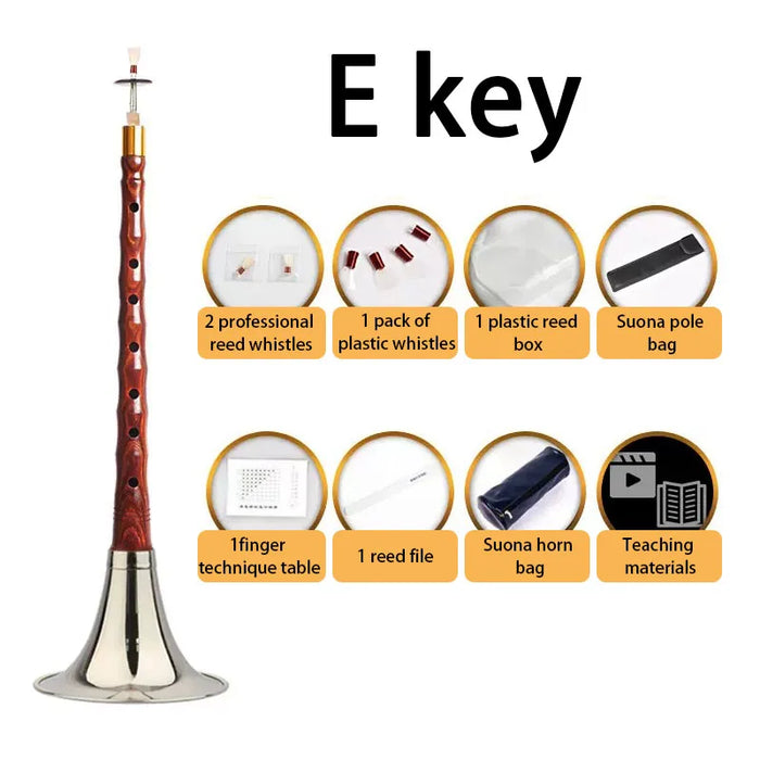 Handmade Suona Set For Traditional Wind Practice