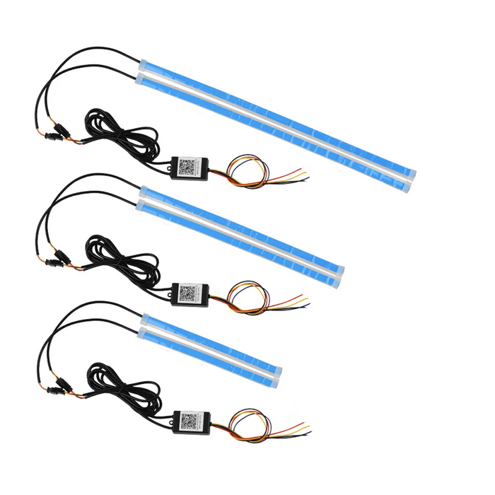 Universal Rgb Drl Strip With Turn Signal 2Pcs