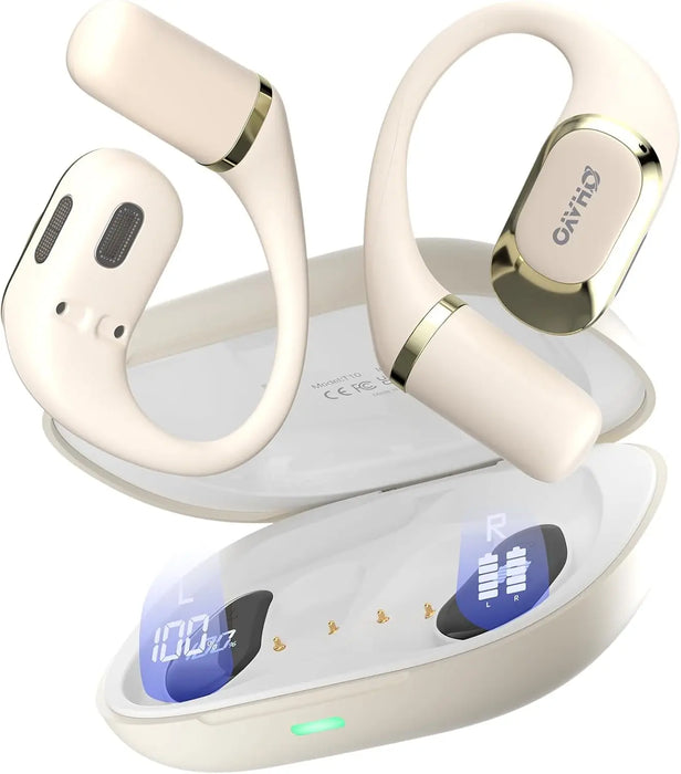 Wireless Open Ear Earbuds With 40Hrs Playtime