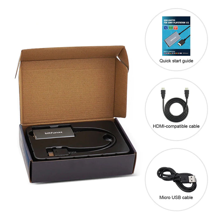 For Ps2 Ps1 To Hdmi Converter With Rgb To Ypbpr Switch