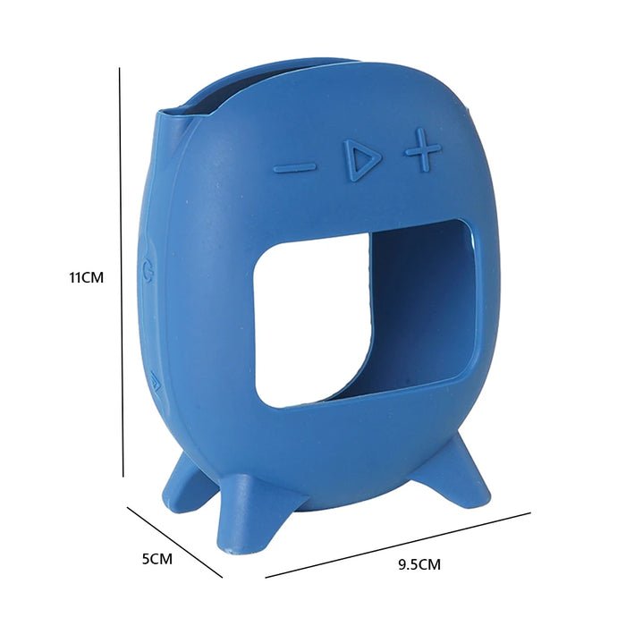 Silicone Cover For Jbl Clip 5 Portable Bt Speaker Protective Cover Carrying Case Bluetooth Speaker Can Stand Up Cover Pouch