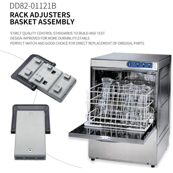2 Pack Dd82-01121B Dishwasher Rack Adjusters Basket Assembly For Sam-Sung Dishwasher Ap5736133 Dd97-00119B 2983167 Ps8690520