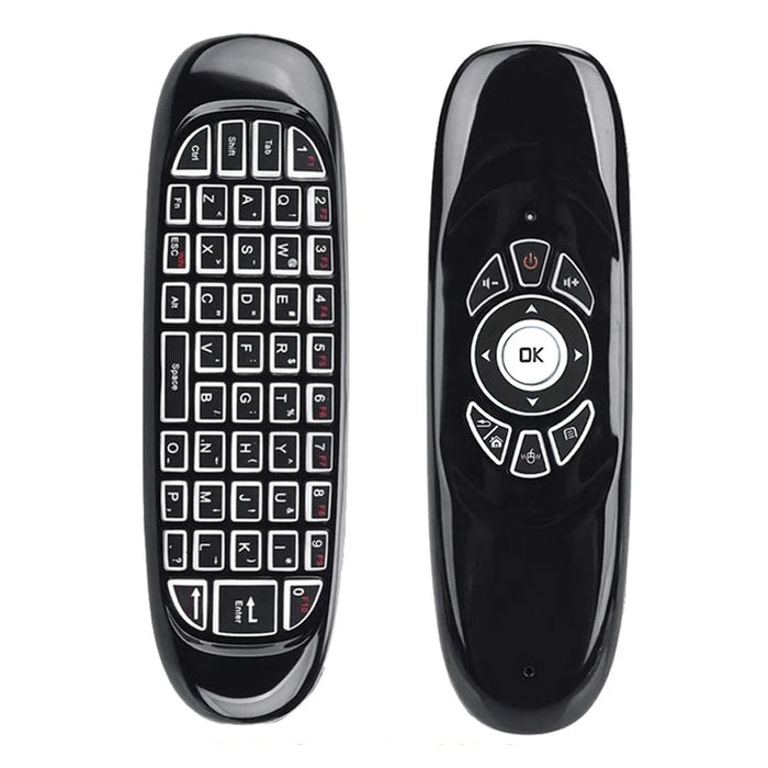 2.4G Rf Air Mouse Voice Remote C120 - 7 Colour Backlight For Android Tv Box Pc