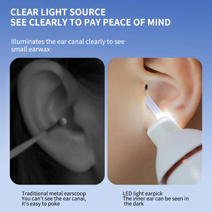Rechargeable Led Ear Cleaner For All Ages