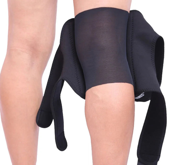 Adjustable Knee Support Brace Sports Knee Protector With Patella Hole