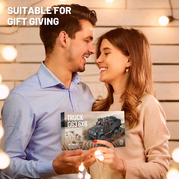 Christmas Diy Truck Puzzle Kit 3D Metal G63 Model