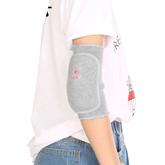 Pair of Kids Breathable Elbow Pads For Sports & Outdoor Activities