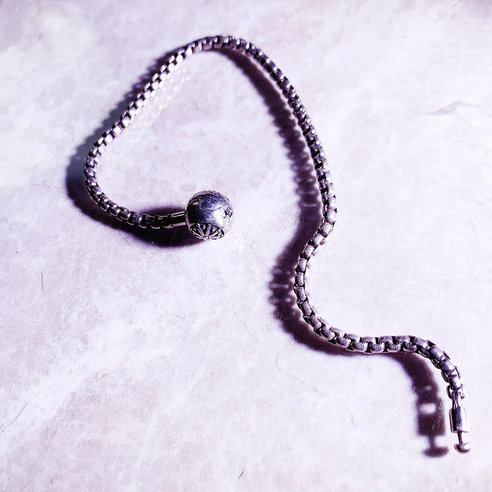 925 Sterling Silver Karma Diy Chain Bracelet Men & Women Fashion Jewelry