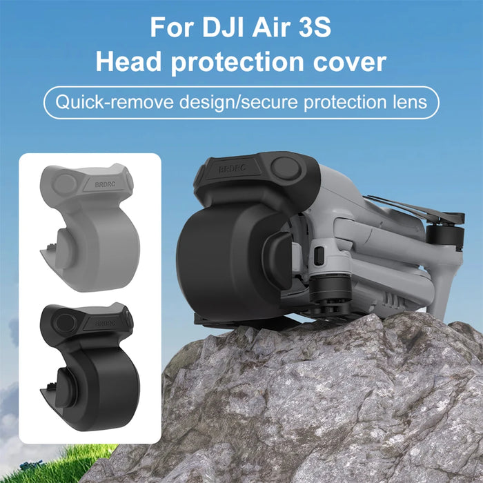 Lens Protection Cover For Dji Air 3S Drone Gimbal Lens Protection Cover Anti-Collision Lens Protective Cover For Dji Air 3S