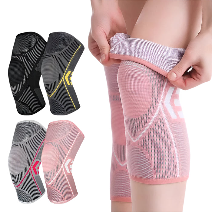 Women Knee Compression Sleeve Pain Relief Arthritis Injury Recovery
