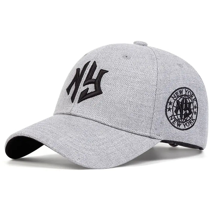 Ng Letter Embroidery Baseball Cap Adjustable Sun Hat