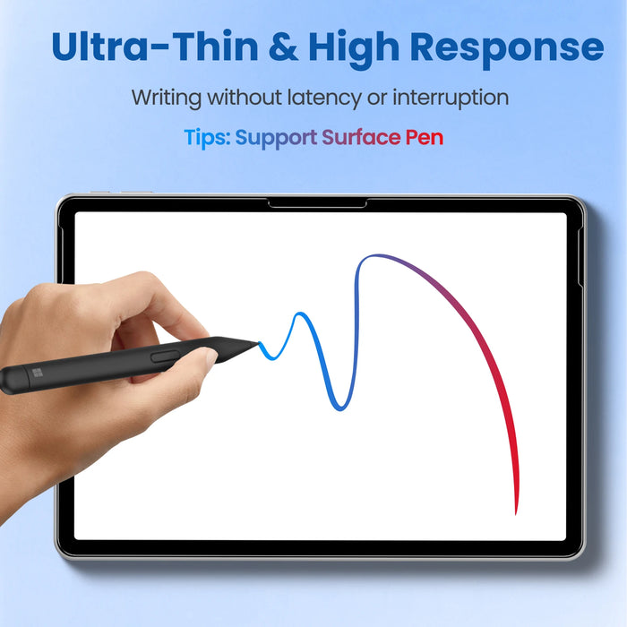 For New Microsoft Surface Pro 12 Inch 2025 2 Pack 9H Tempered Glass Film Guard