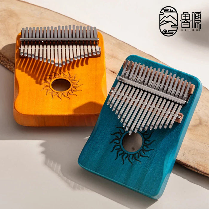 17 / 21 Key Maple Wood Kalimba Finger Piano For Beginners