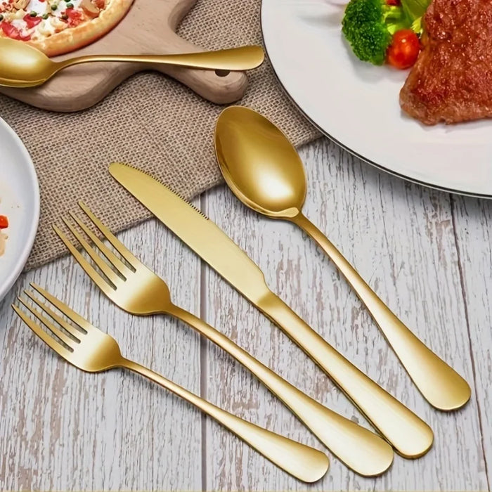 30 / 60 Piece Stainless Steel Flatware Set Dinnerware Cutlery