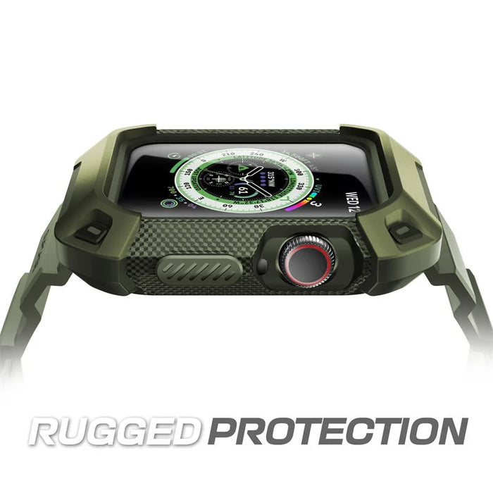 For Apple Watch 9 / 8 / 7 45Mm Ub Pro Apple Watch 6 / Se / 5 / 4 44Mm Rugged Protective Case With Strap Bands