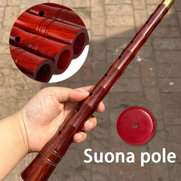 Professional Rosewood Suona Pole For Traditional Music