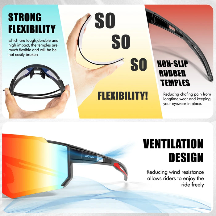 Uv400 Cycling Sunglasses For Men And Women