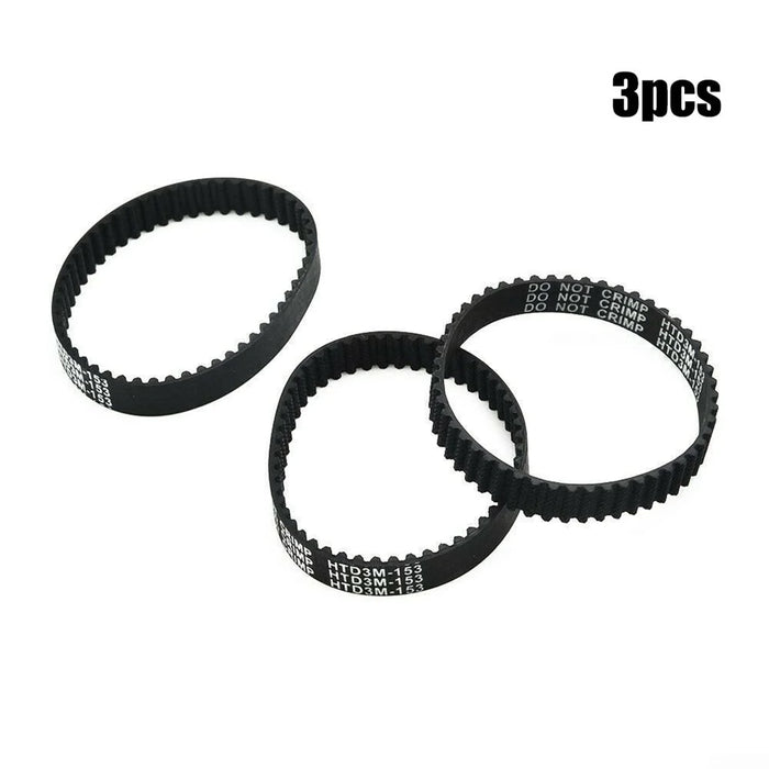 3 Pieces Belts Vacuum Belt Zu782 153-3Gt-8 Ax950 Ax951 Az1000 Az1002 For Shark Part