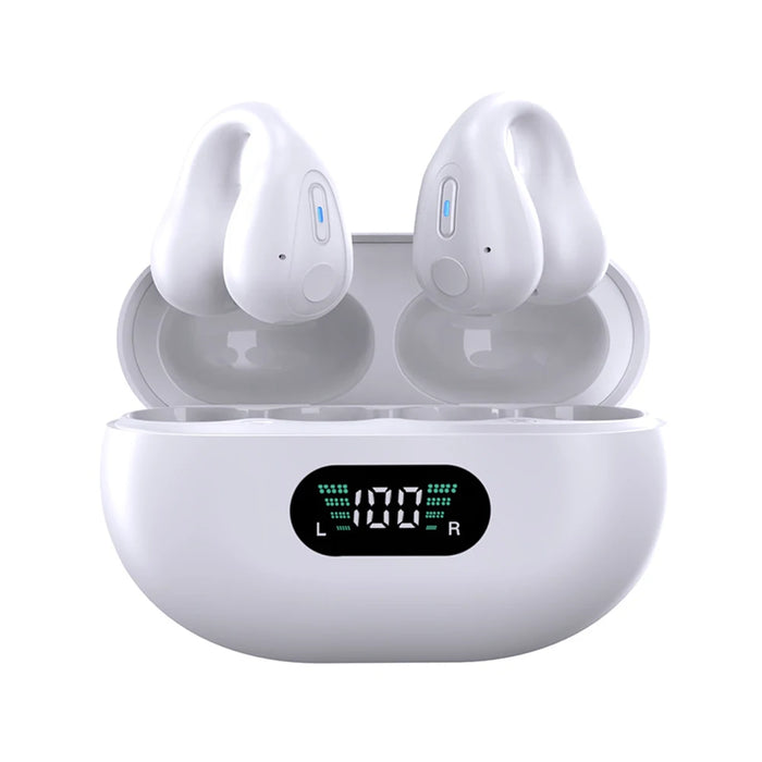 Q7 Smart Ai Translator Earbuds 144 Languages Real-Time Two-Way Earbuds Translation Earphones Bluetooth 5.4 Earbuds Ear Clip