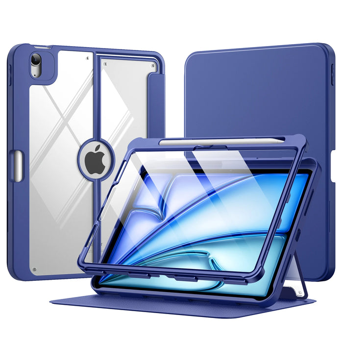 For Ipad Air 11 Inch Case 7Th / 6Th Generation M3 / M2 2025 / 2024 Ipad Air 5Th / 4Th 10.9 Inch 2022 / 2020 Case With Pencil Holder