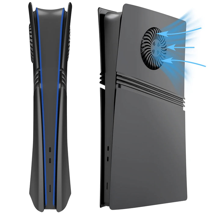For Ps5 Pro Cover Face Plate Replacement Shell Anti-Scratch Faceplate With Cooling Vent For Ps5 Pro Disc / Digital Edition Console