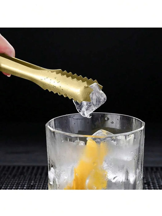 6 / 12 Piece Stainless Steel Ice Tongs For Tea Coffee Desserts